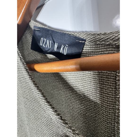 Small Ozai N Ku Dress Women’s Small Gorgeous Golden Wheat 207$ Retail - Picture 4 of 6